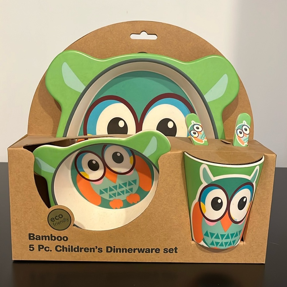 Bamboo 5 pc Children’s Dinnerwear Set